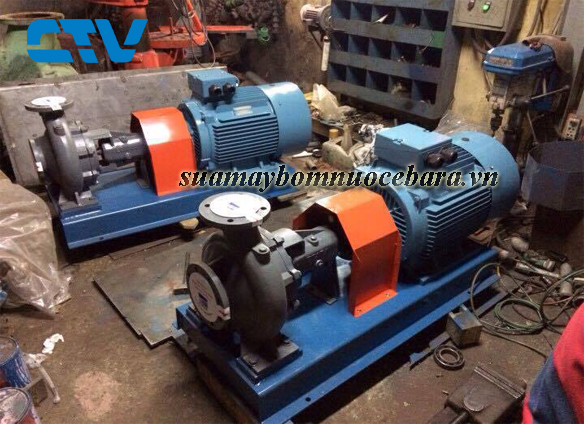 Sửa máy bơm trục rời Ebara