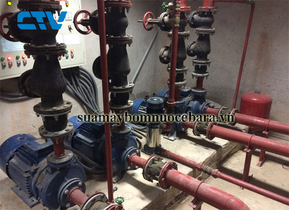 Bảo dưỡng hệ thống máy bơm cấp nước sinh hoạt Ebara