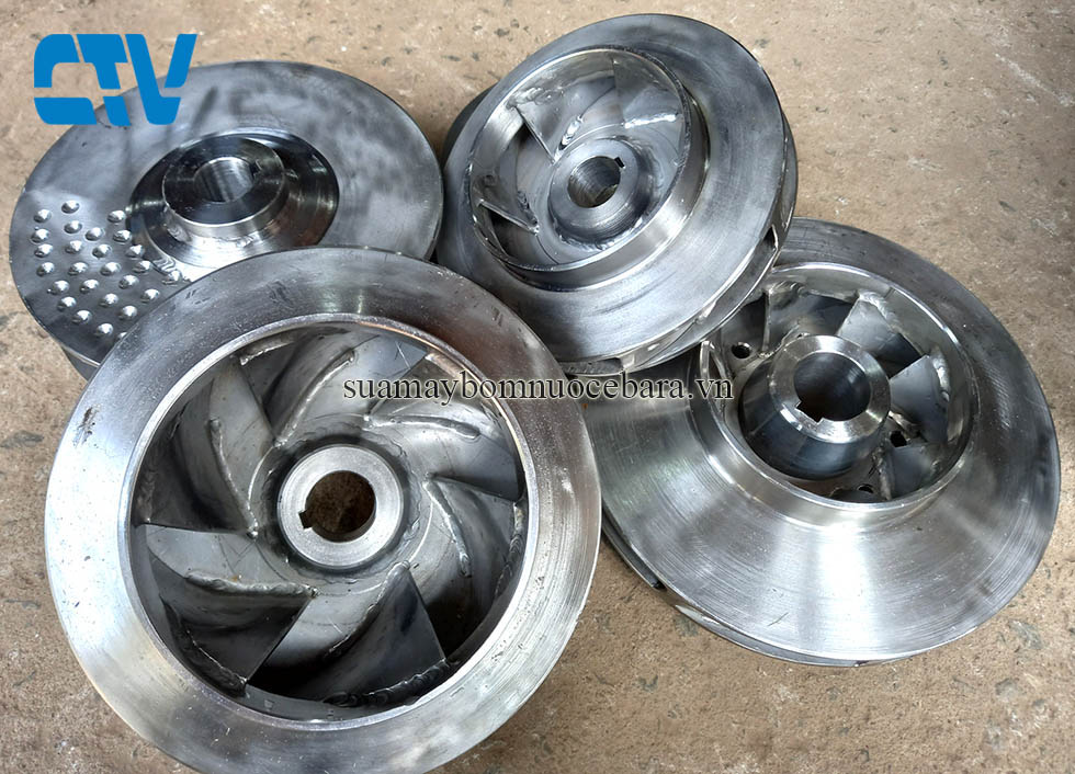 Cánh máy bơm, phân loại cánh máy bơm