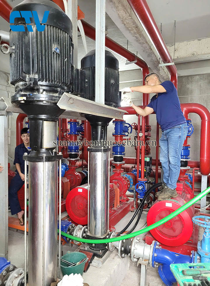 Dịch vụ sửa máy bơm công nghiệp tận nơi chất lượng, giá rẻ