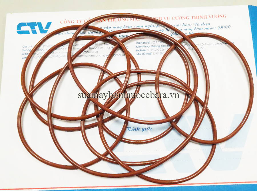 Địa chỉ cung cấp Gioăng chịu nhiệt, gioăng tròn cao su chất lượng tại Hà Nội