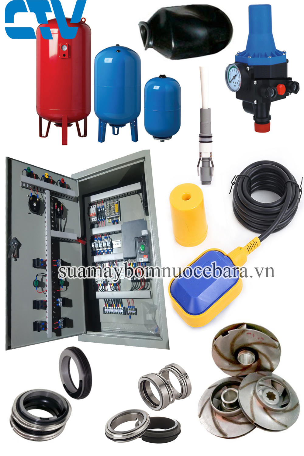 Phụ tùng máy bơm ly tâm trục ngang