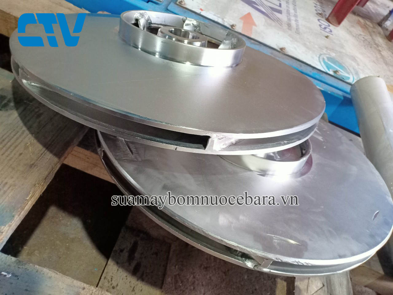 Sửa máy bơm Ebara khi bị hỏng cánh