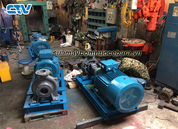 Khắc phục các sự cố xảy ra với máy bơm trục rời Ebara