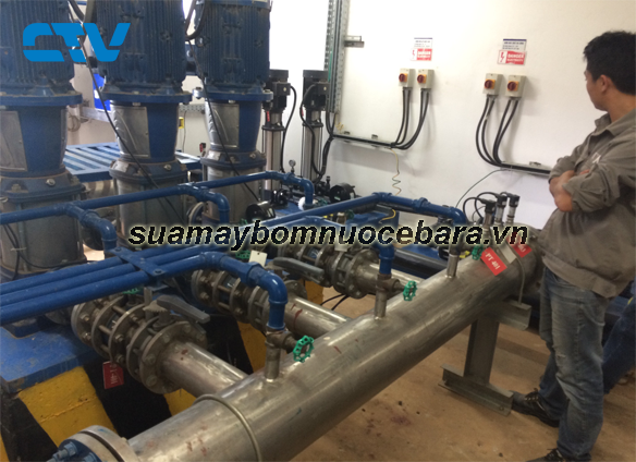 Khắc phục sự cố xảy ra với các hệ thống máy bơm cấp nước sinh hoạt Ebara