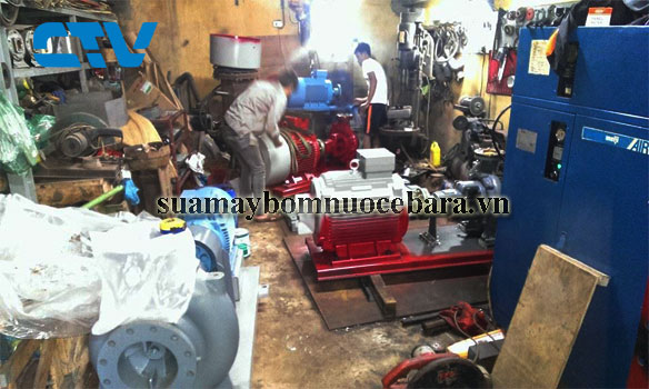 Khắc phục sự cố xảy ra với các máy bơm trục ngang Ebara