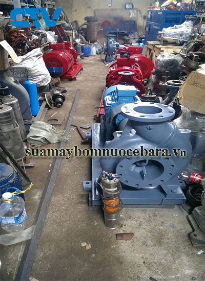 Sửa máy bơm trục ngang Ebara giá tốt tại Hà Nội