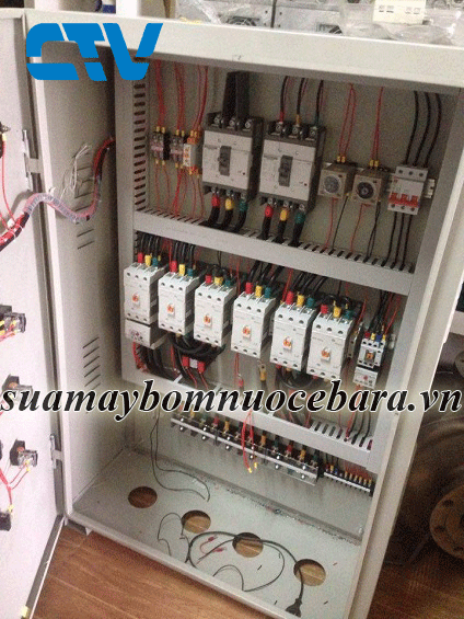 Tủ điện điều khiển cho hệ thống máy bơm cấp nước sinh hoạt