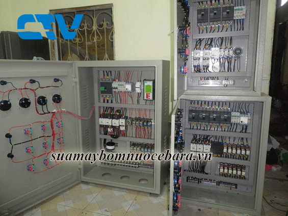 Tủ điện điều khiển bơm chìm nước thải