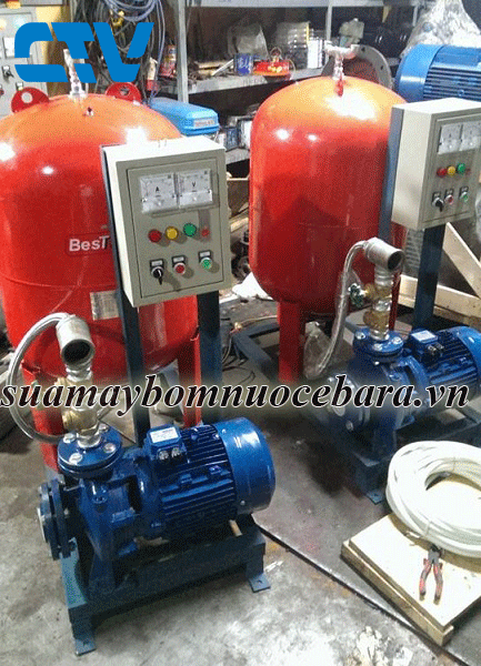 Hệ thống máy bơm tăng áp