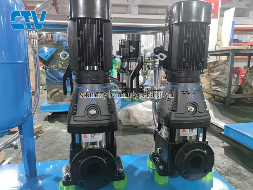 Thi công lắp đặt hệ bơm tăng áp trục đứng chuyên nghiệp