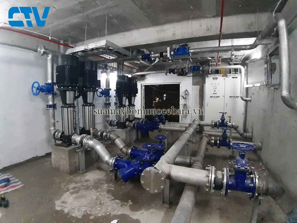Sửa hệ bơm tăng áp trục đứng áp dụng kỹ thuật tiên tiến