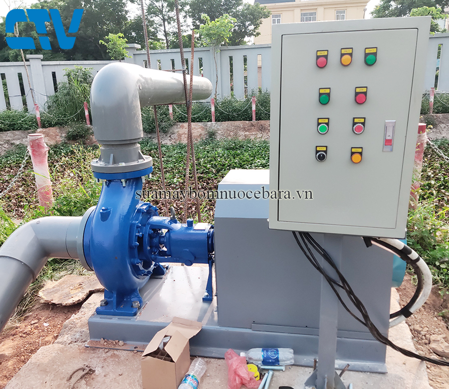 Thiết kế, lắp đặt tủ điện điều khiển, bảo vệ máy bơm công nghiệp 30kw