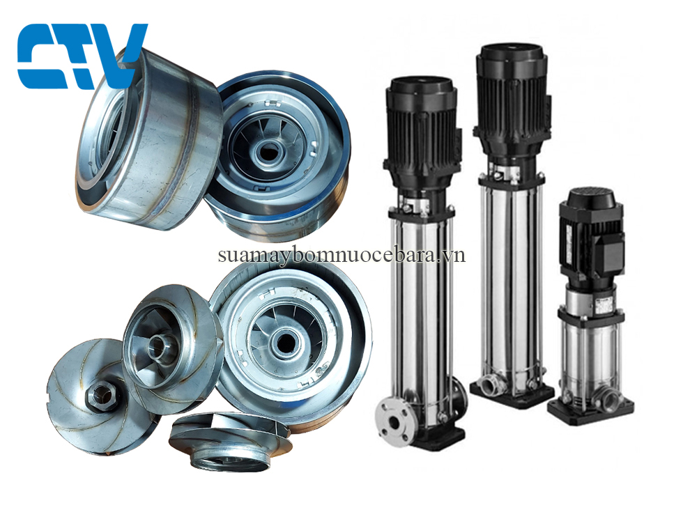 Ruột buồng bơm công nghiệp trục đứng Ebara EVM 18,5kw